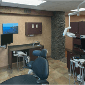 State-of-the-art dental exam room