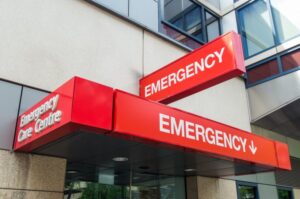 Emergency room.